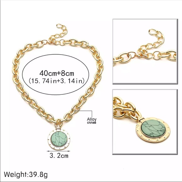 Chunky Gold Necklace - Picture 4 of 4